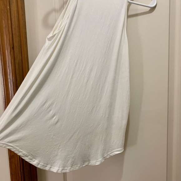 LouKeith Womens Tank Top - Cream - Picture 9 of 12